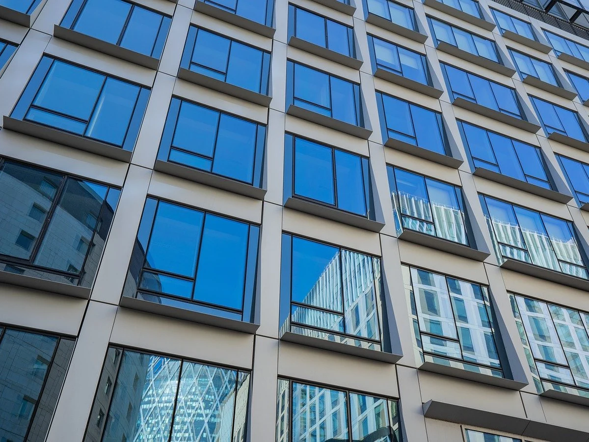 Commercial painting in modern glass office, Ipswich Painters