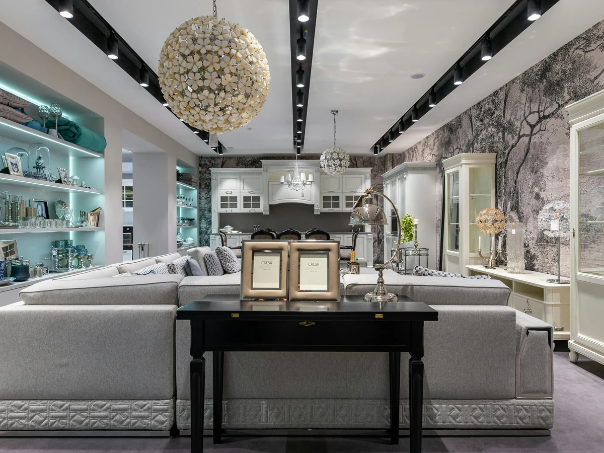 Luxury showroom living room painting in Ipswich