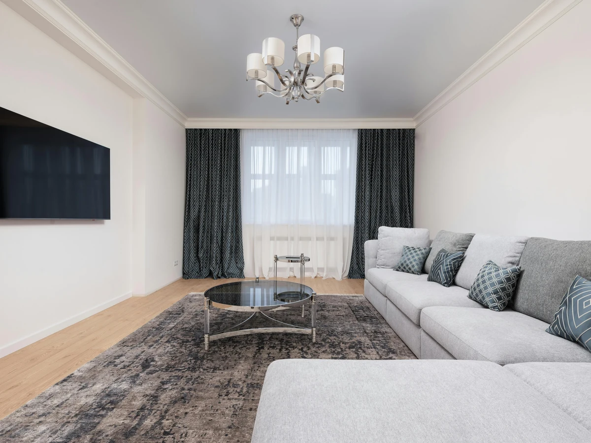 White lounge interior painting in Ipswich